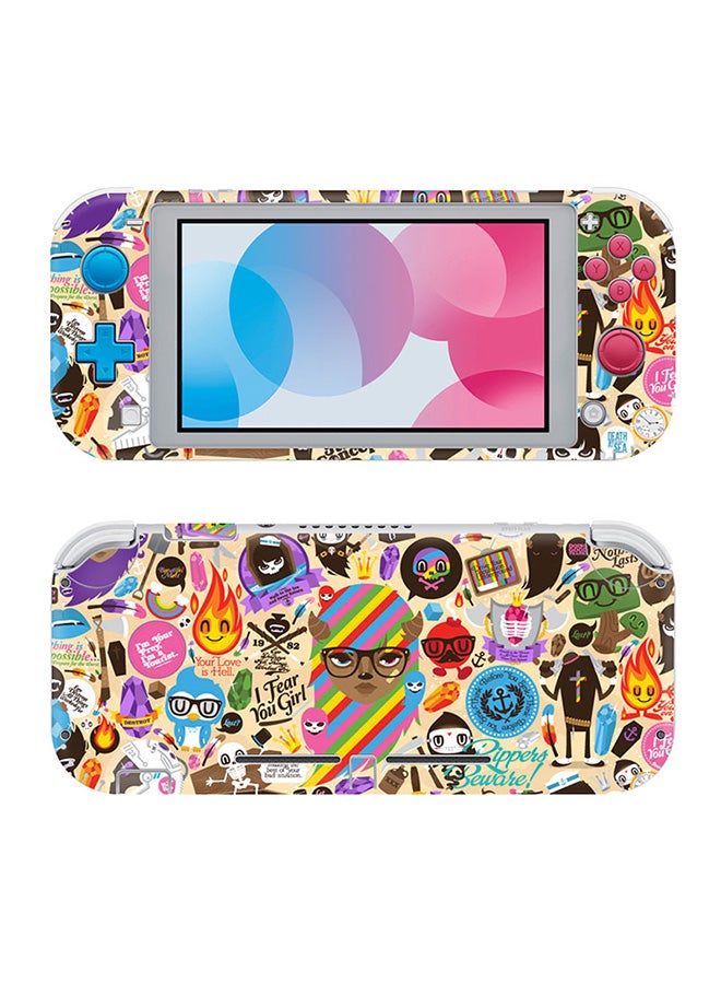 Console and Controller Decal Sticker Set For Nintendo Switch Lite Cartoon