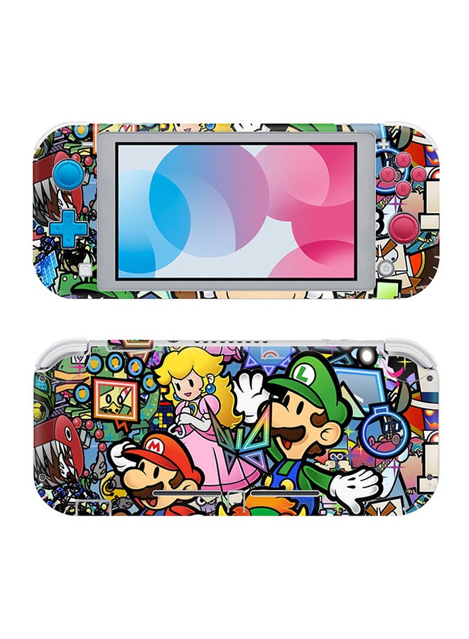 Vinyl Decal - Console and Controller Decal Sticker Set For Nintendo Switch Lite Super Mario - Image 1