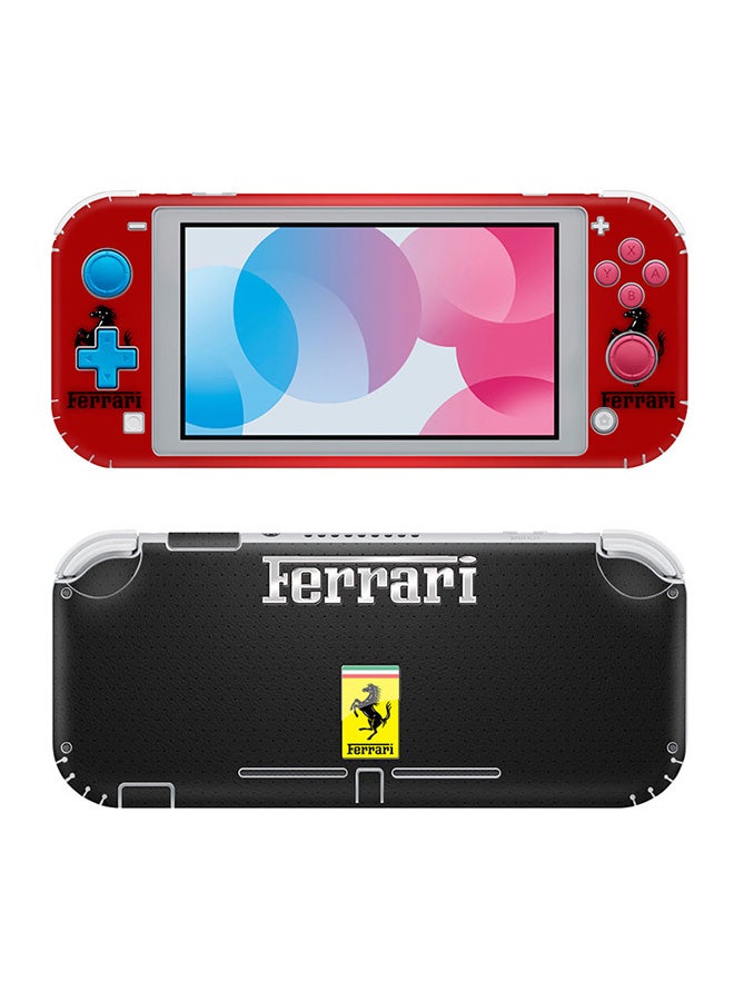 Vinyl Decal - Console and Controller Decal Sticker Set For Nintendo Switch Lite Ferrari - Image 1
