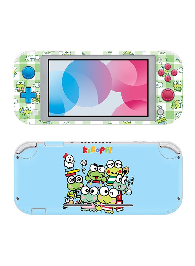 Vinyl Decal Console and Controller Decal Sticker Set For Nintendo Switch Lite Keroppi