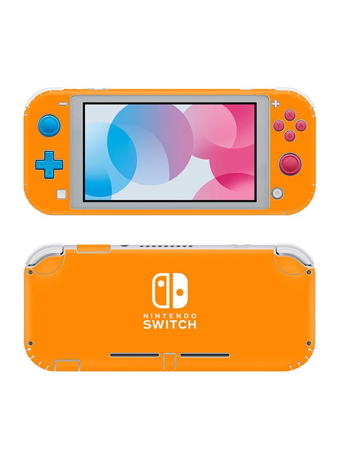 Console and Controller Decal Sticker Set For Nintendo Switch Lite Orange