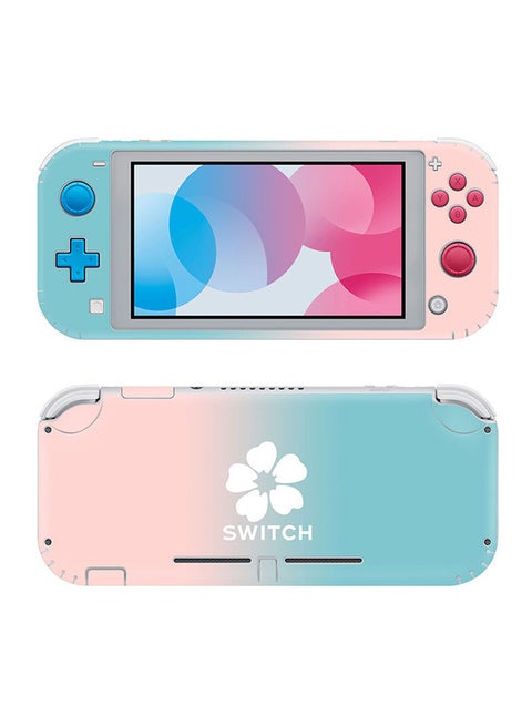 Console and Controller Decal Sticker Set For Nintendo Switch Lite Pink Blue