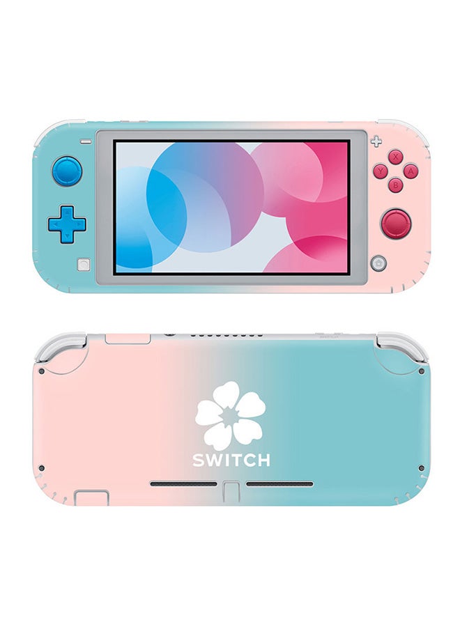 Console and Controller Decal Sticker Set For Nintendo Switch Lite Pink Blue