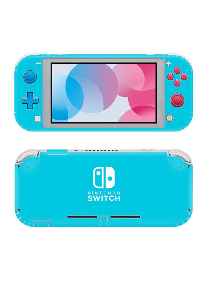 Vinyl Decal - Console and Controller Decal Sticker Set For Nintendo Switch Lite Blue - Image 1