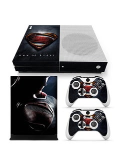 Console and Controller Decal Sticker Set For Xbox One S Super Man