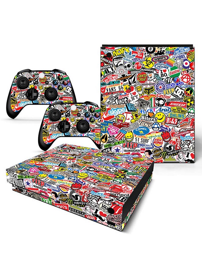Vinyl Decal - Console and Controller Decal Sticker Set For Xbox One X - Image 1