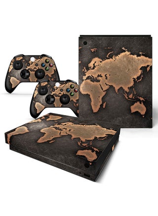 Console and Controller Decal Sticker Set For Xbox One X Map - v1628674421/N49526338A_1