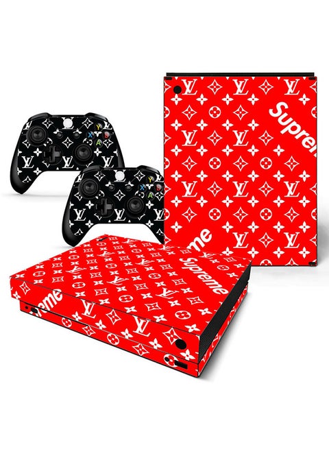 Console and Controller Decal Sticker Set For Xbox One X Supreme