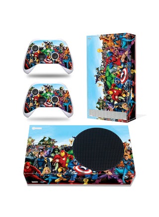Console and Controller Decal Sticker Set For Xbox Series S Marvel Revengers - v1628674421/N49526348A_1