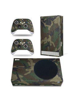 فينيل ديكال مجموعة ملصقات وحدة التحكم ووحدة التحكم لجهاز Xbox Series S مموهة 