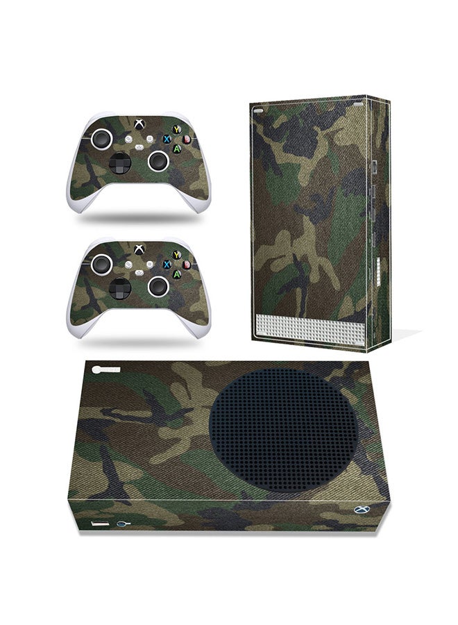 فينيل ديكال - مجموعة ملصقات وحدة التحكم ووحدة التحكم لجهاز Xbox Series S مموهة - Image 1