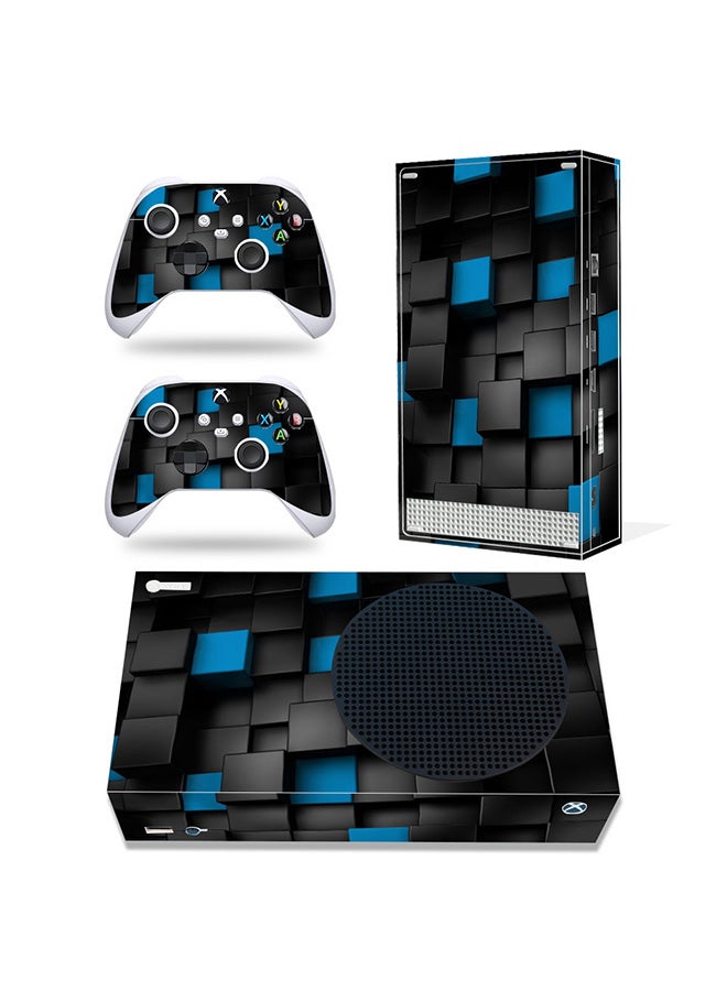 Vinyl Decal - Console and Controller Decal Sticker Set For Xbox Series S MatriBlue - Image 1
