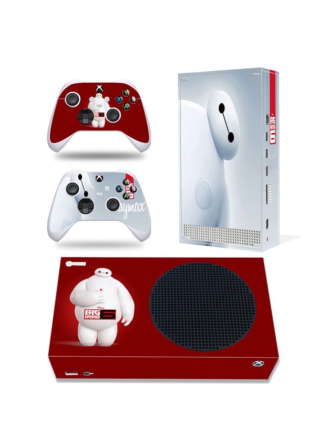 Vinyl Decal - Console and Controller Decal Sticker Set For Xbox Series S Baymax - Image 1