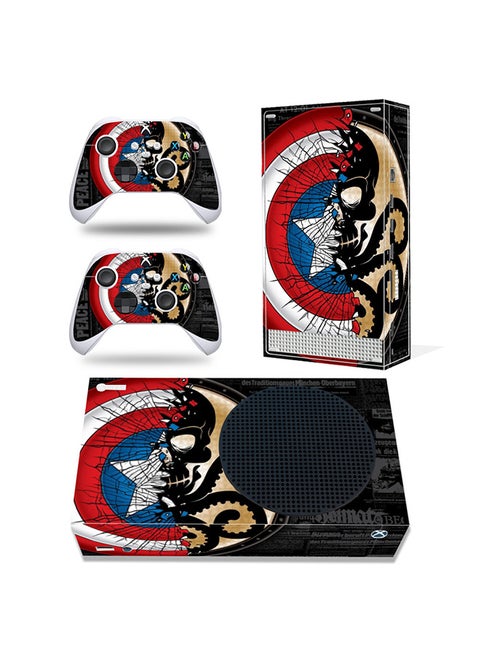 Console and Controller Decal Sticker Set For Xbox Series S Captain