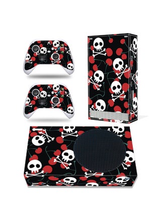 Console and Controller Decal Sticker Set For Xbox Series S Skull - v1628674422/N49526365A_1