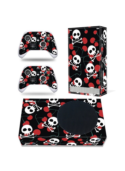 Console and Controller Decal Sticker Set For Xbox Series S Skull