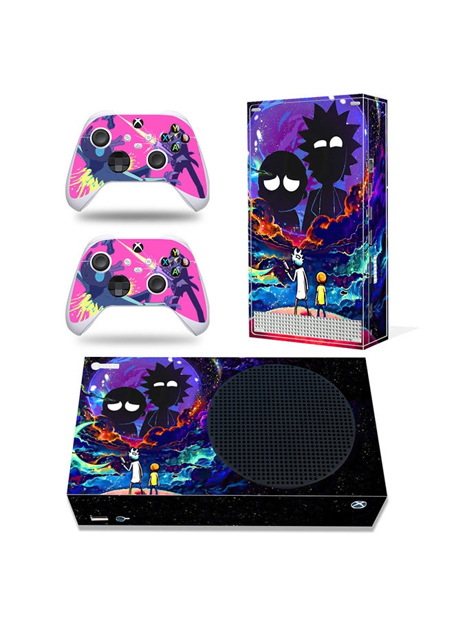 Vinyl Decal - Console and Controller Decal Sticker Set For Xbox Series S Peace - Image 1
