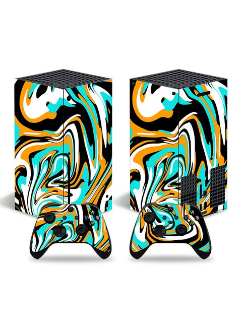 Console and Controller Decal Sticker Set For Xbox Series X