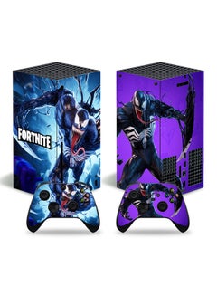 Console and Controller Decal Sticker Set For Xbox Series X Fortnite