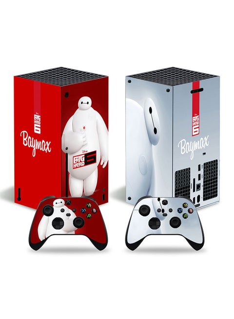 Console and Controller Decal Sticker Set For Xbox Series X Baymax