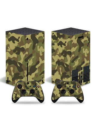 Console and Controller Decal Sticker Set For Xbox Series X Camouflage - v1628674427/N49891025A_1