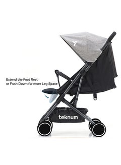TEKNUM Yoga Lite Stroller - Grey  - Image 2