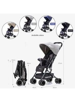 TEKNUM Yoga Lite Stroller - Grey  - Image 5
