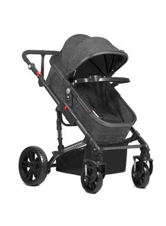 TEKNUM 3 In 1 Pram Stroller - Space Grey  - Image 1