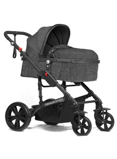 TEKNUM 3 In 1 Pram Stroller - Space Grey  - Image 3