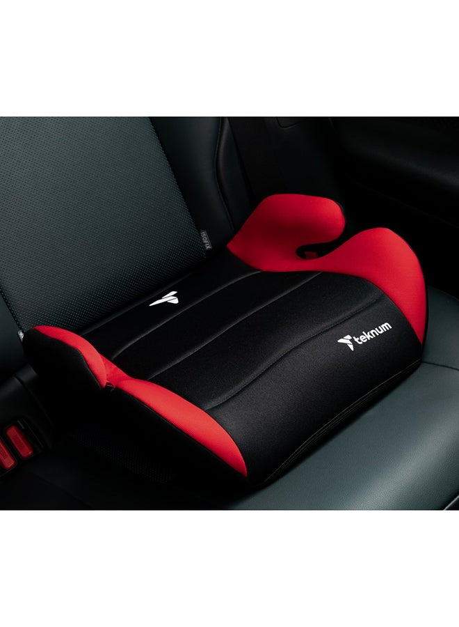 TEKNUM Car Seat Booster Pluto 4 - 12Yrs Red  - Image 5