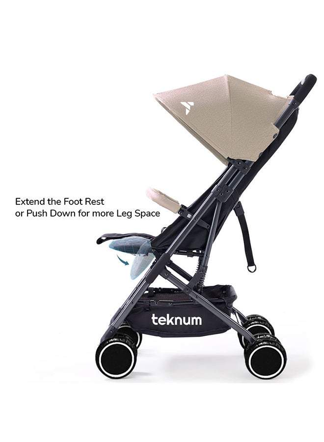 TEKNUM Yoga Lite Stroller - Ivory  - Image 2