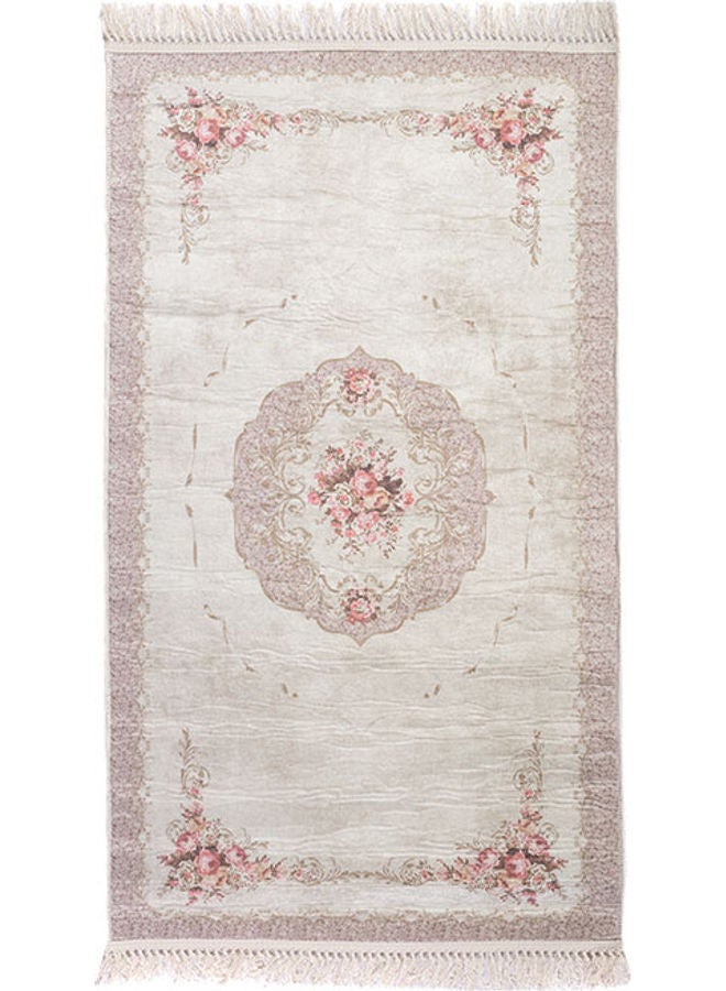 REGAL IN HOUSE Rectangular Soft Touch Carpet Pink 300x190cm - Image 1