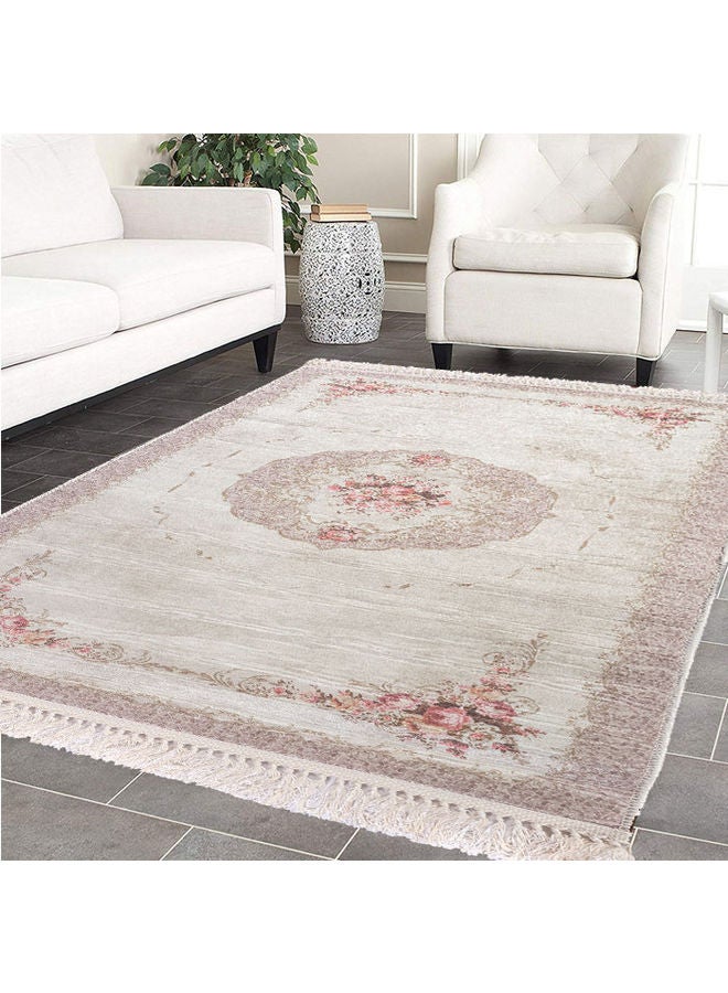 REGAL IN HOUSE Rectangular Soft Touch Carpet Pink 300x190cm - Image 2