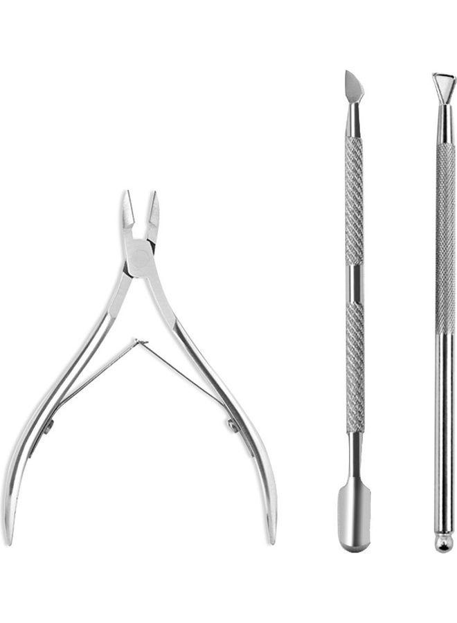 3-Piece Nail Nipper set Silver - Image 1