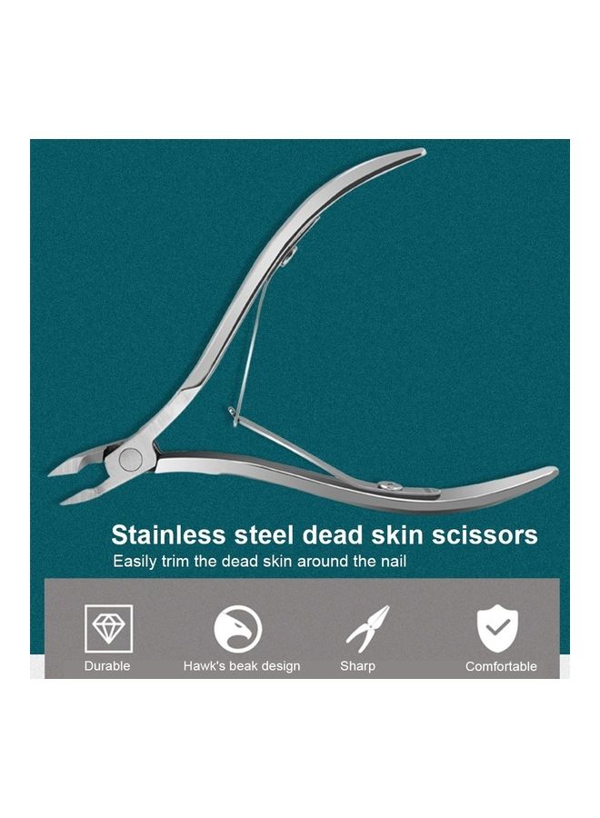 3-Piece Nail Nipper set Silver - Image 3