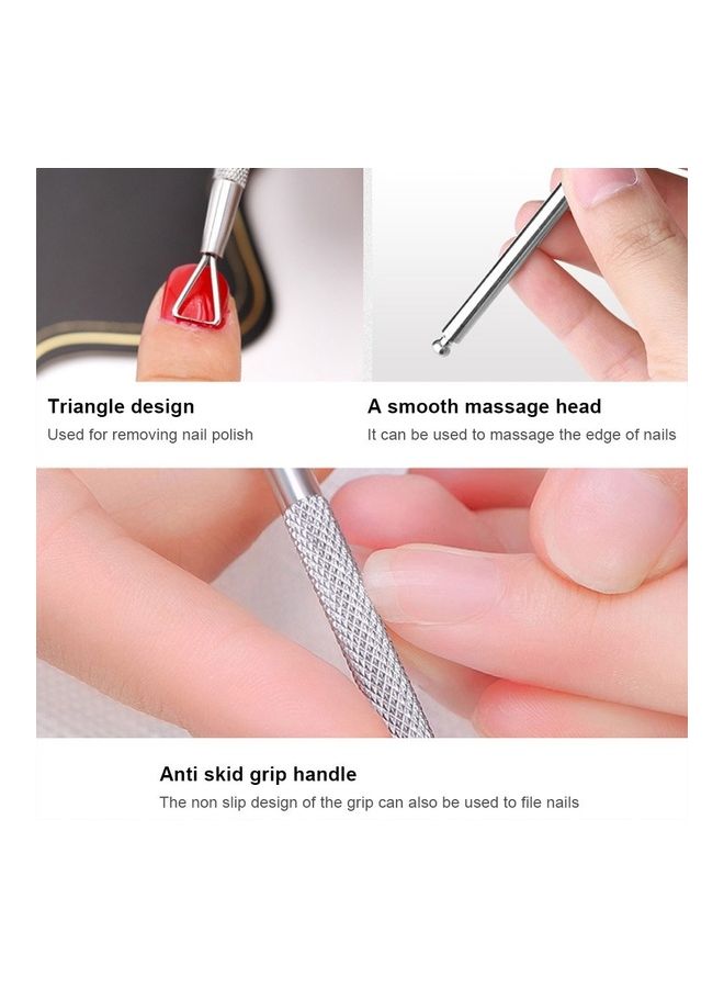 3-Piece Nail Nipper set Silver - Image 2