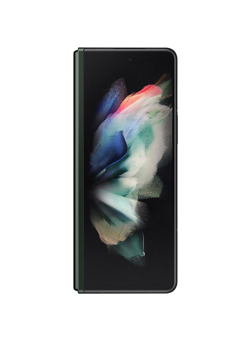 Samsung - Galaxy Z Fold 3 5G Dual SIM Phantom Green 12GB RAM 256GB - Middle East Version - Image 1