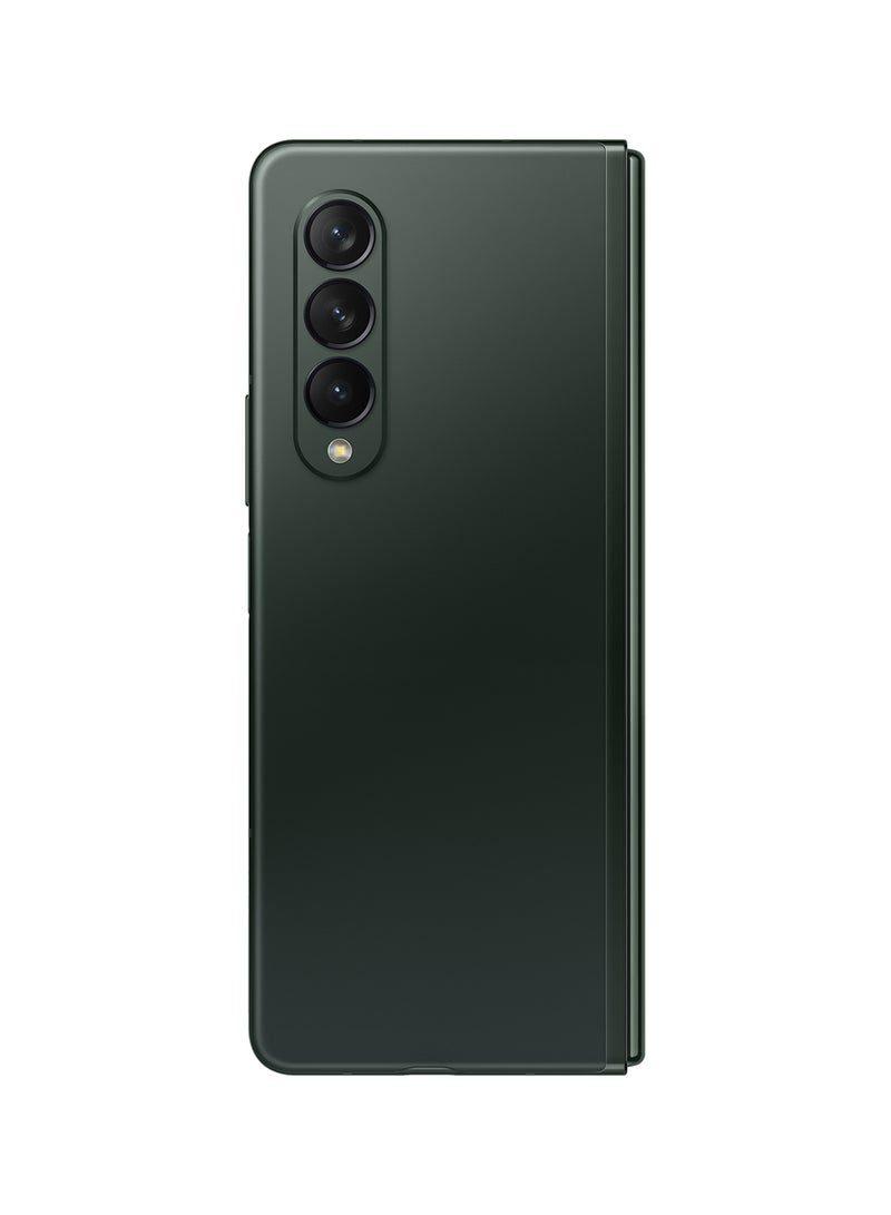 Samsung - Galaxy Z Fold 3 5G Dual SIM Phantom Green 12GB RAM 256GB - Middle East Version - Image 1