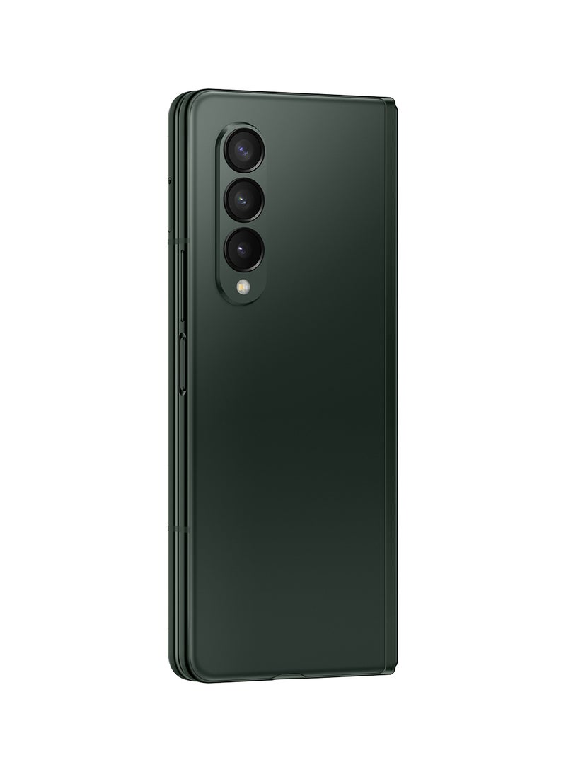 Samsung - Galaxy Z Fold 3 5G Dual SIM Phantom Green 12GB RAM 256GB - Middle East Version - Image 1