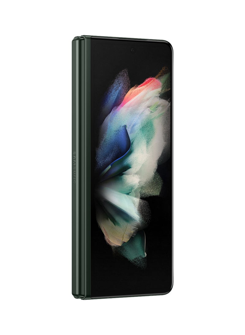 Samsung - Galaxy Z Fold 3 5G Dual SIM Phantom Green 12GB RAM 256GB - Middle East Version - Image 1