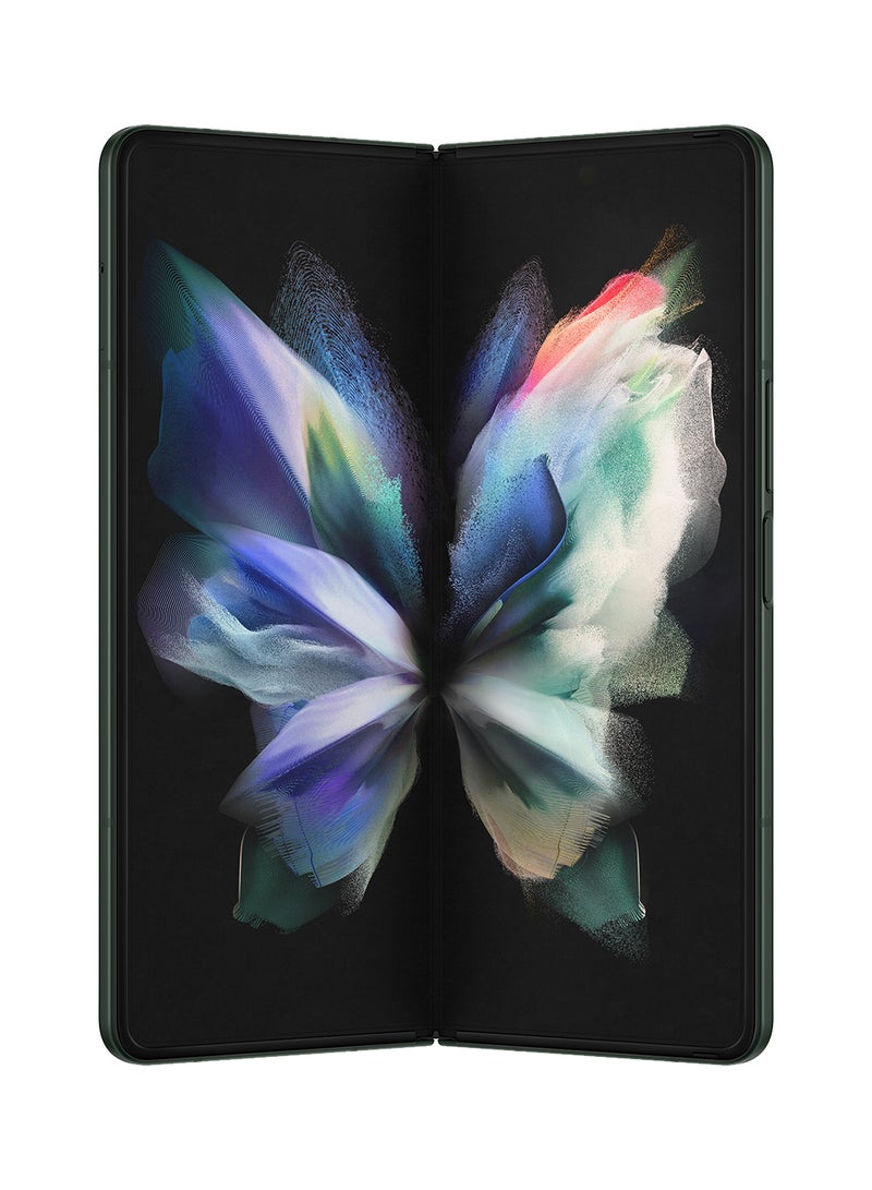 Samsung - Galaxy Z Fold 3 5G Dual SIM Phantom Green 12GB RAM 256GB - Middle East Version - Image 1