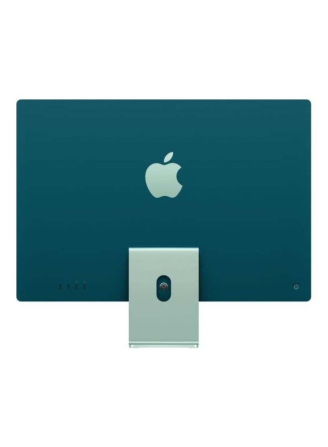 Apple - iMac With 24-Inch 4.5K Retina Display, M1 chip With 8‑Core CPU And 7‑Core GPU Processor/8GB RAM/256GB SSD/Intel UHD Graphics English/Arabic Green - Image 1