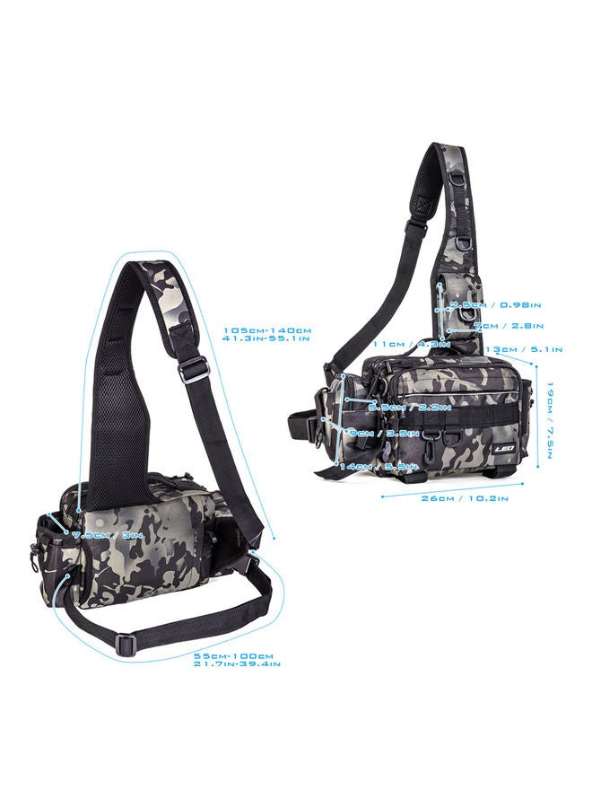 LEO Fishing Tackle Water-Resistant Sling Bag - Image 5