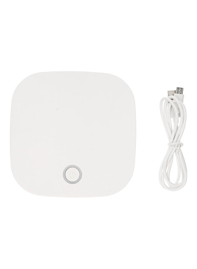 جهاز تنقية هواء صغير قابل للشحن أبيض - Image 2