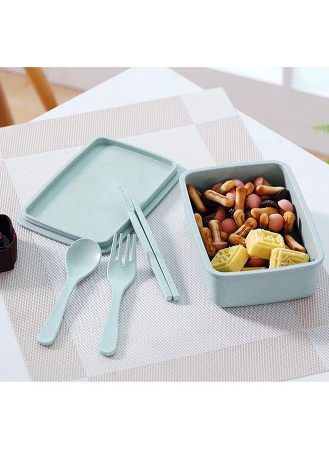STAR BABiES Kids Eco-Friendly Lunch Box- Blue - Image 3
