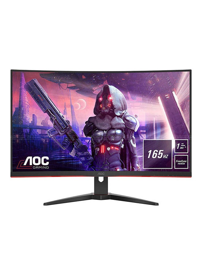 AOC QHD Gaming LED Monitor Black 