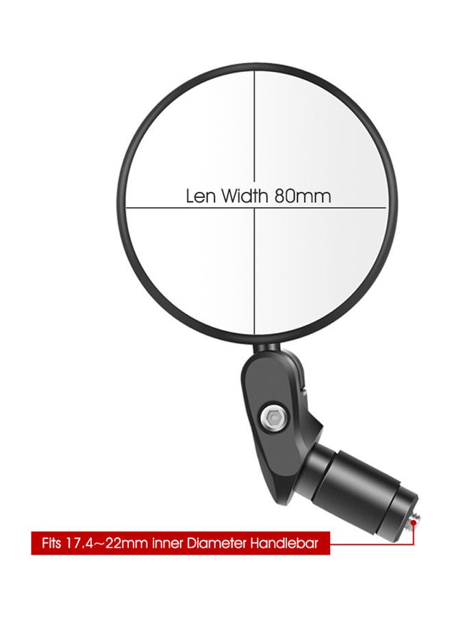 WEST BIKING Collapsible Rearview Mirror for Bicycle  - Image 5