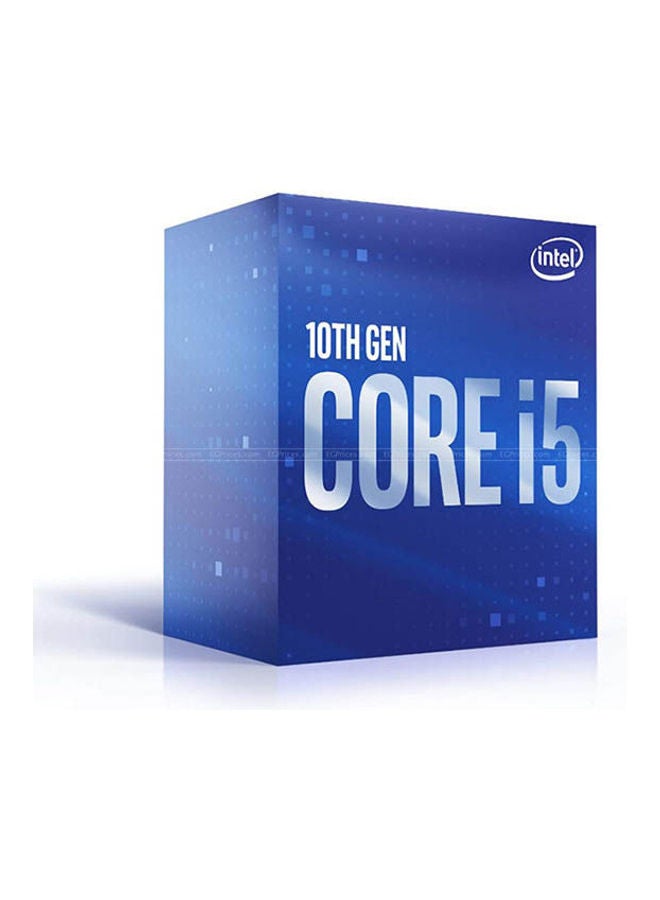 إنتل - معالج كمبيوتر مكتبيّ كور i5-10400F كوميت ليك 6 كور 2.9 جيجاهرتز LGA 1200 . أزرق - Image 1