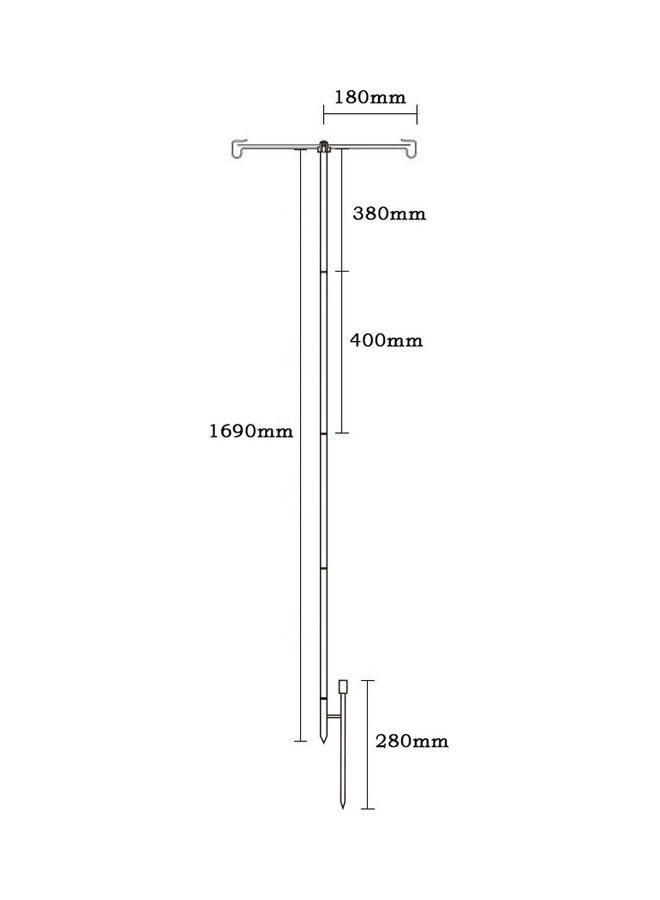 shinrtrip Shinetrip Portable Camping Folding Lantern Stand  - Image 4