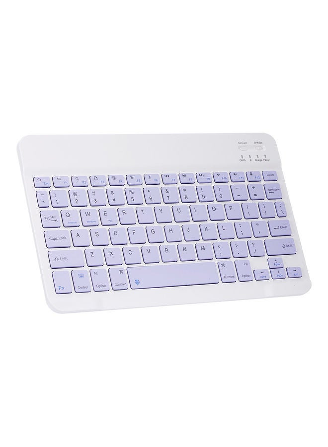 Wireless BT Keyboard Purple - Image 1